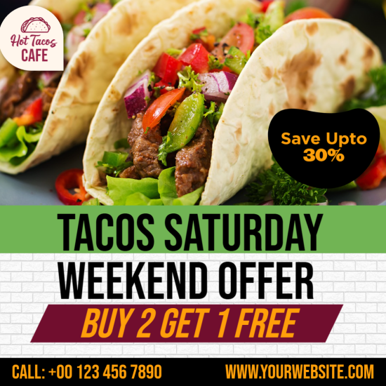 Tacos Instagram Post